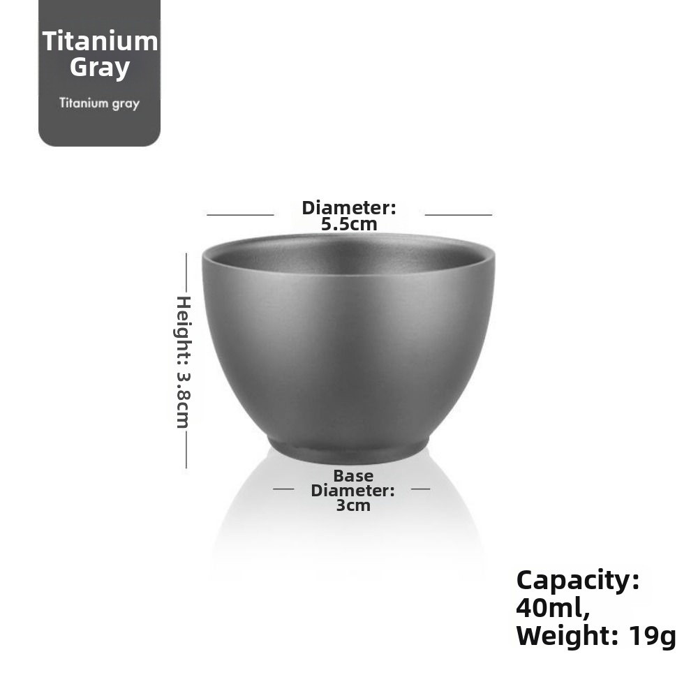 Tazza da tè in titanio da camp - Camping Cooking Mug recensione e prezzo