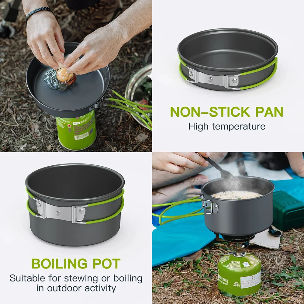 Set di Utensili da Campeggio p - Camping Cooking Materials recensione e prezzo
