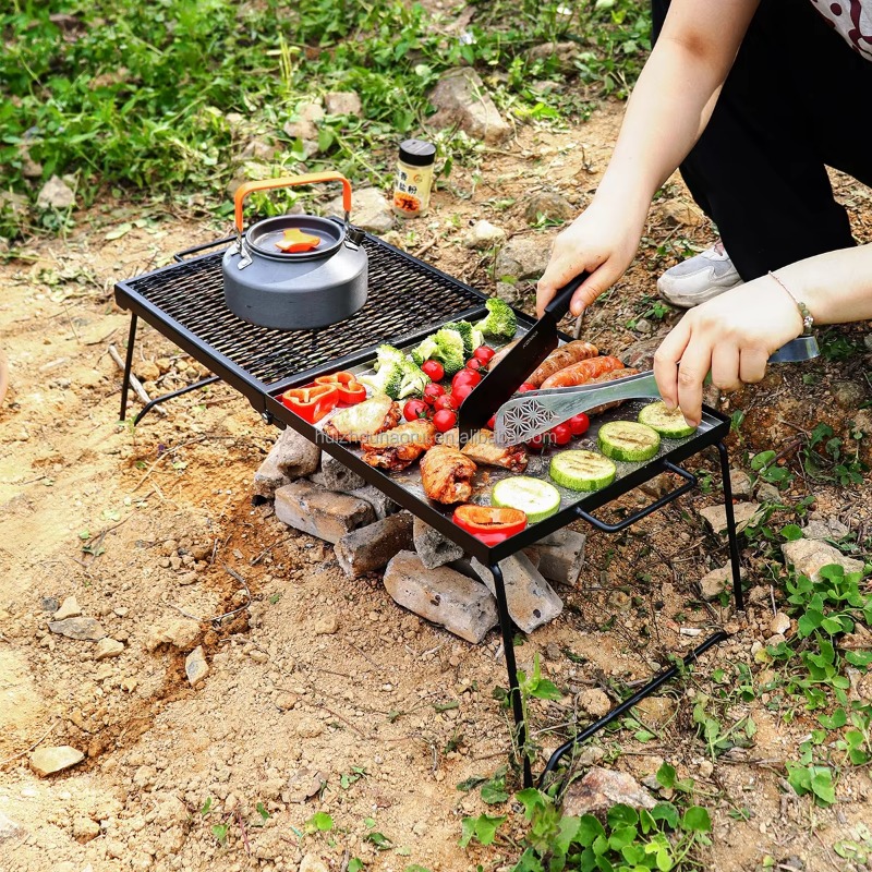 Griglia Pieghevole per Barbecu - Camping Cooking Over Fire recensione e prezzo
