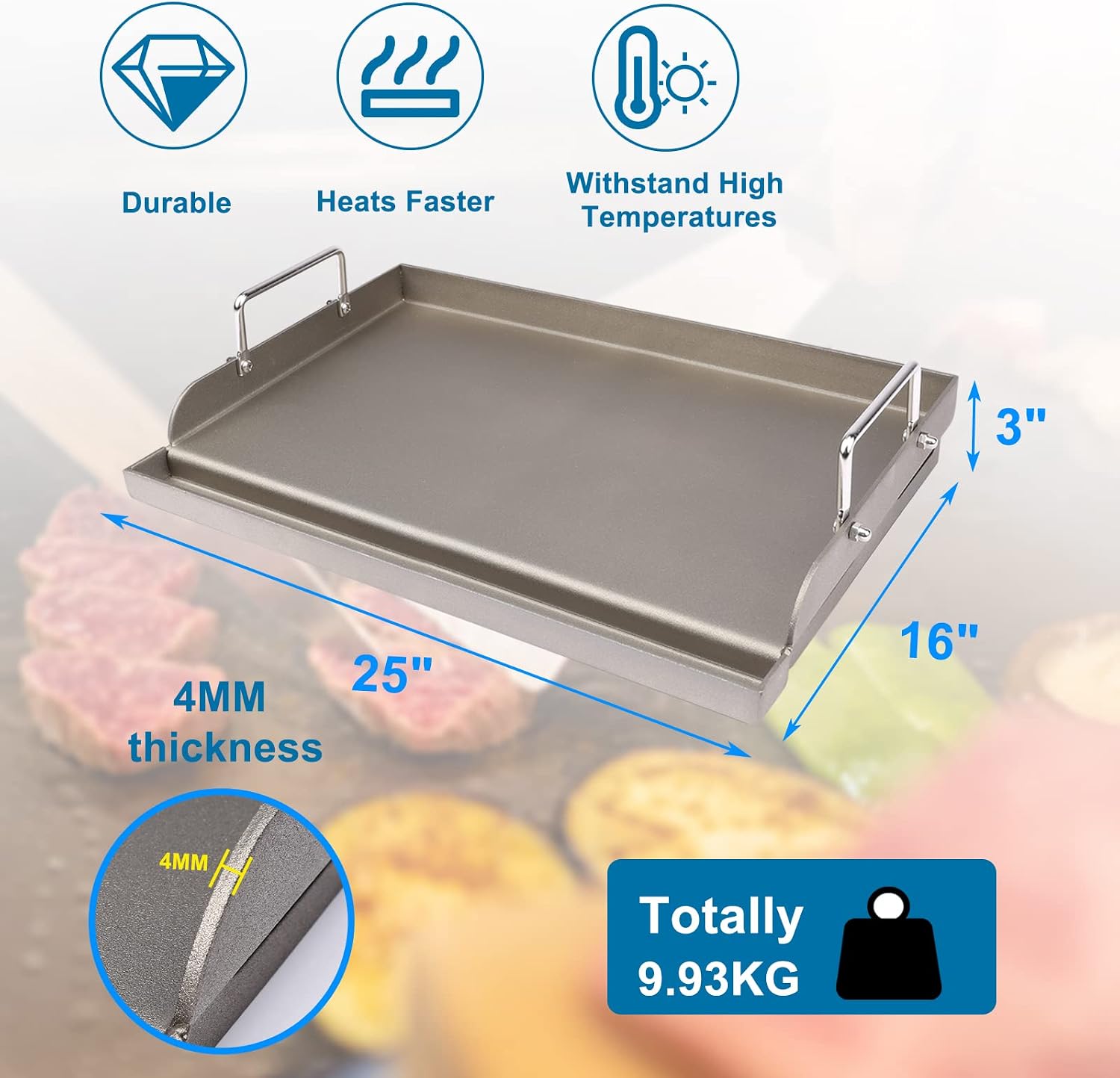 Piastra universale in ghisa 25 - Skillet Cast Iron Camp recensione e prezzo