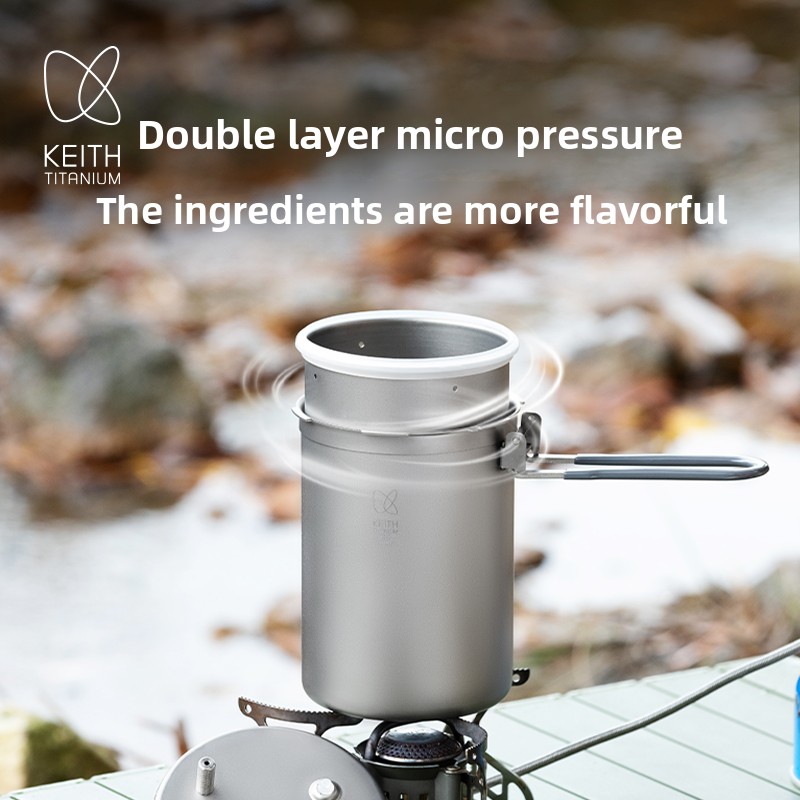 Pentola a pressione da esterno - Camping Lightweight Cooking Pot recensione e prezzo