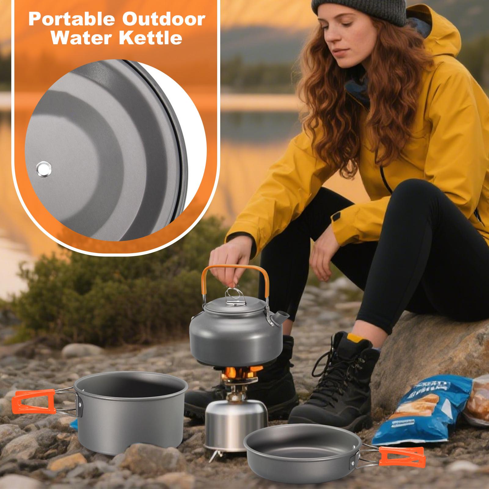 Pentole da campeggio Set di pe - Camping Lightweight Cooking Pot recensione e prezzo