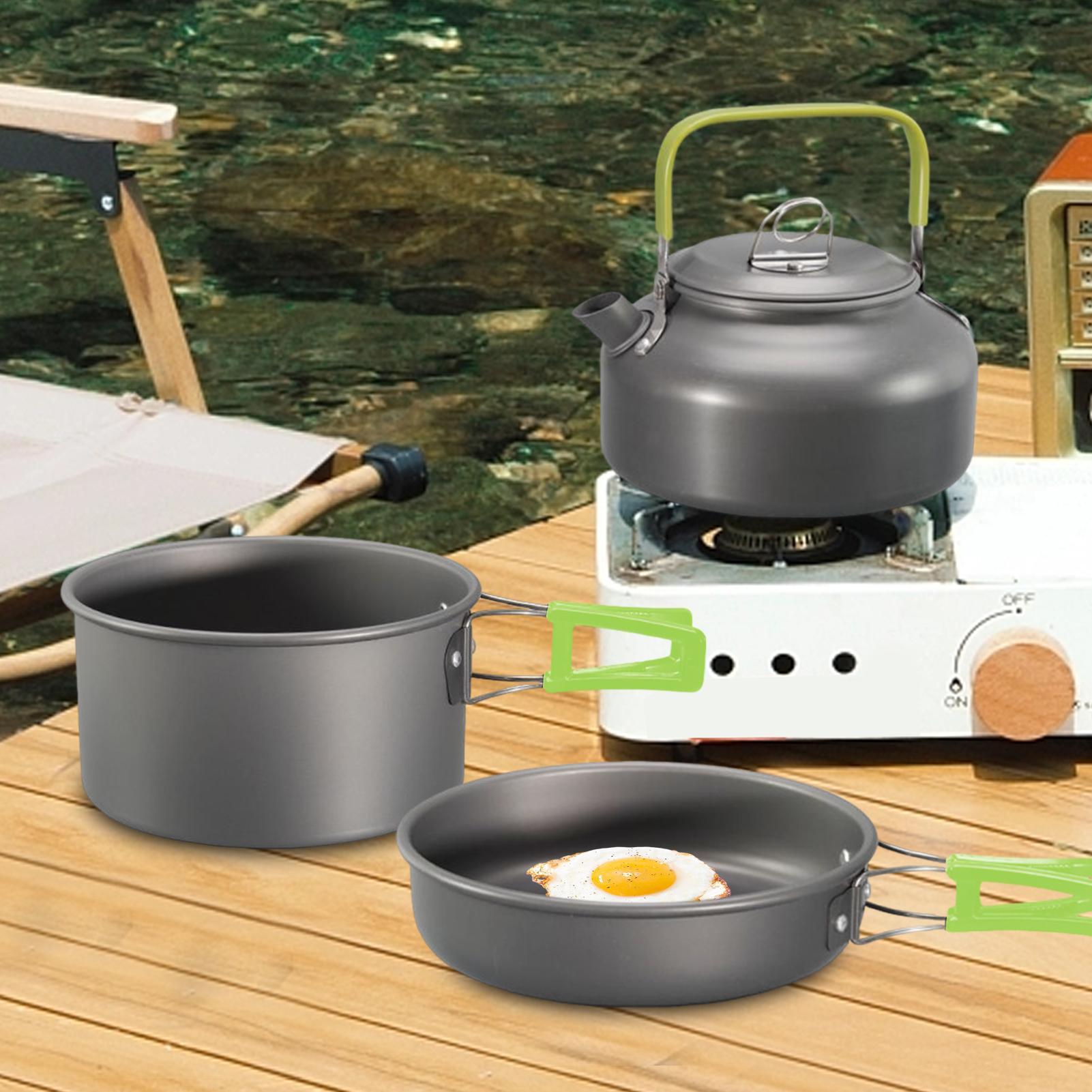 Pentole da campeggio Set di pe - Camping Lightweight Cooking Pot recensione e prezzo