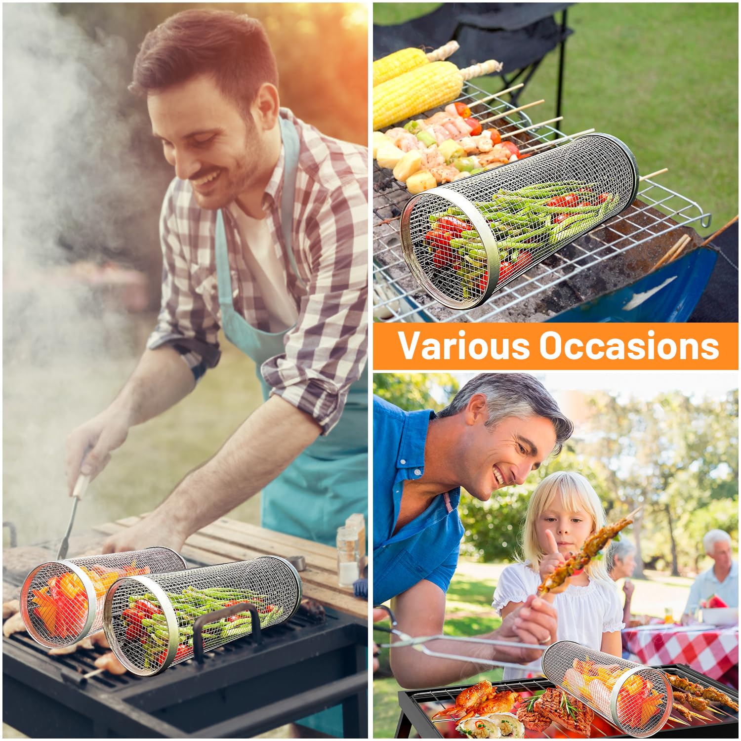 Cestini per grigliare da 2 pez - Camping Cooking Pack recensione e prezzo
