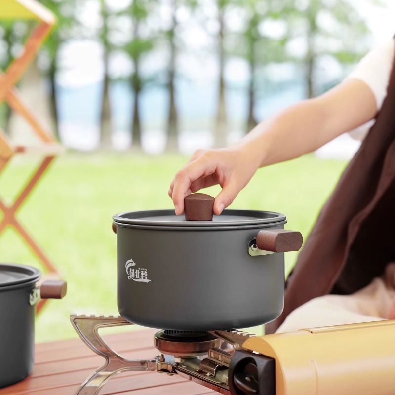 Set di Pentole da Campeggio in - Camping Cooking Set Large recensione e prezzo