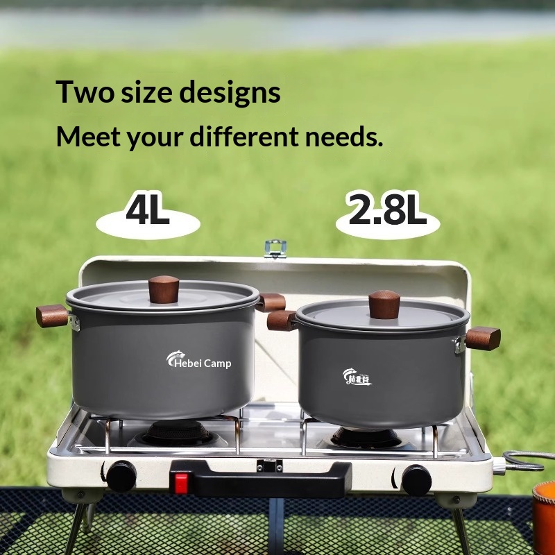 Set di Pentole da Campeggio in - Camping Cooking Set Large recensione e prezzo