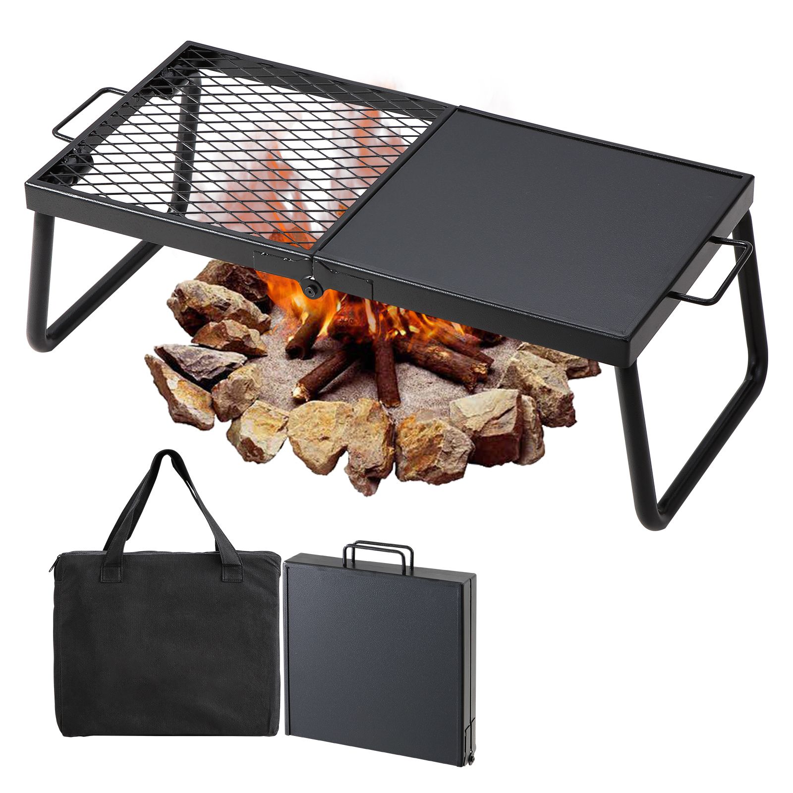 Griglia Pieghevole per Falò, G - Camping Cooking Over Fire recensione e prezzo