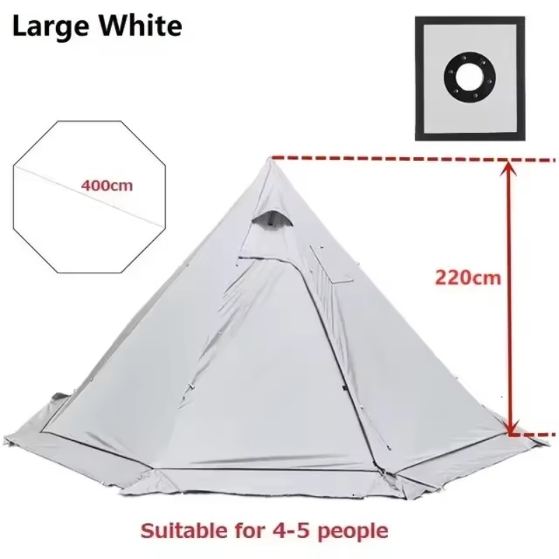 Tenda a piramide con protezion - Camping Cooking Snow recensione e prezzo