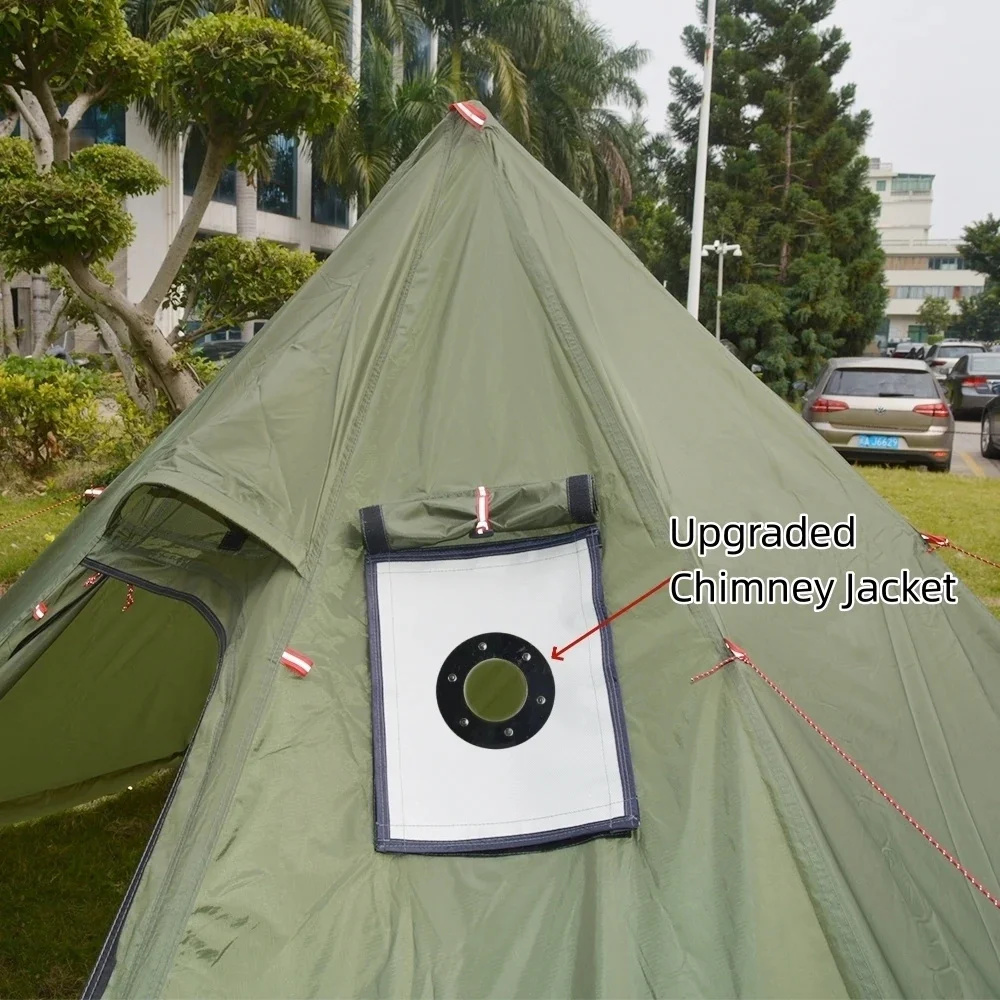 Nuova tenda piramidale con gon - Camping Cooking Snow recensione e prezzo