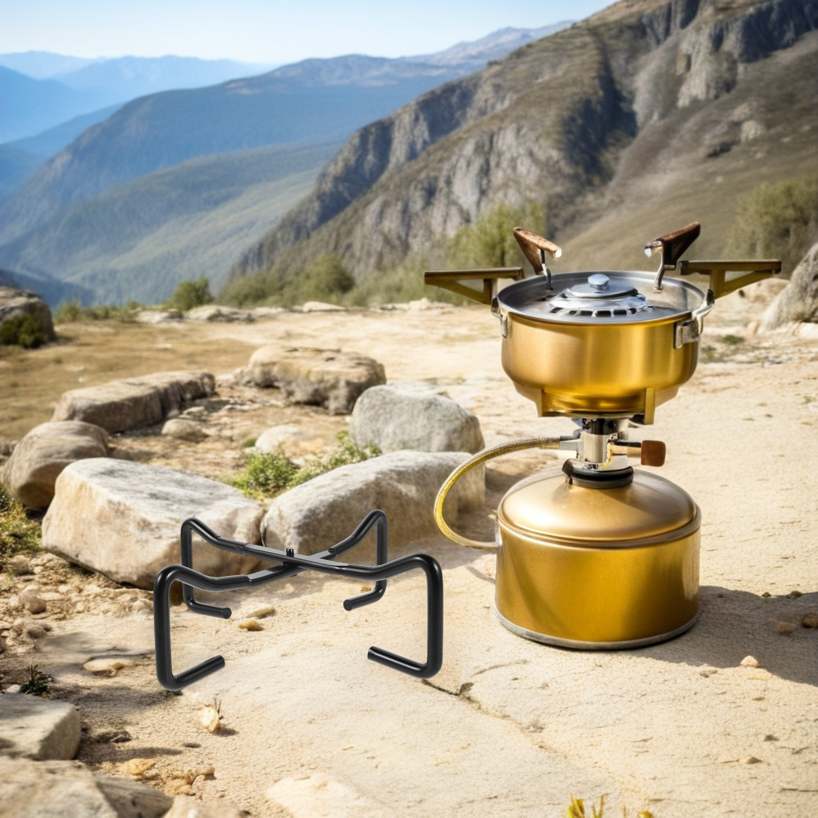 Supporto pieghevole in ghisa p - Skillet Cast Iron Camp recensione e prezzo