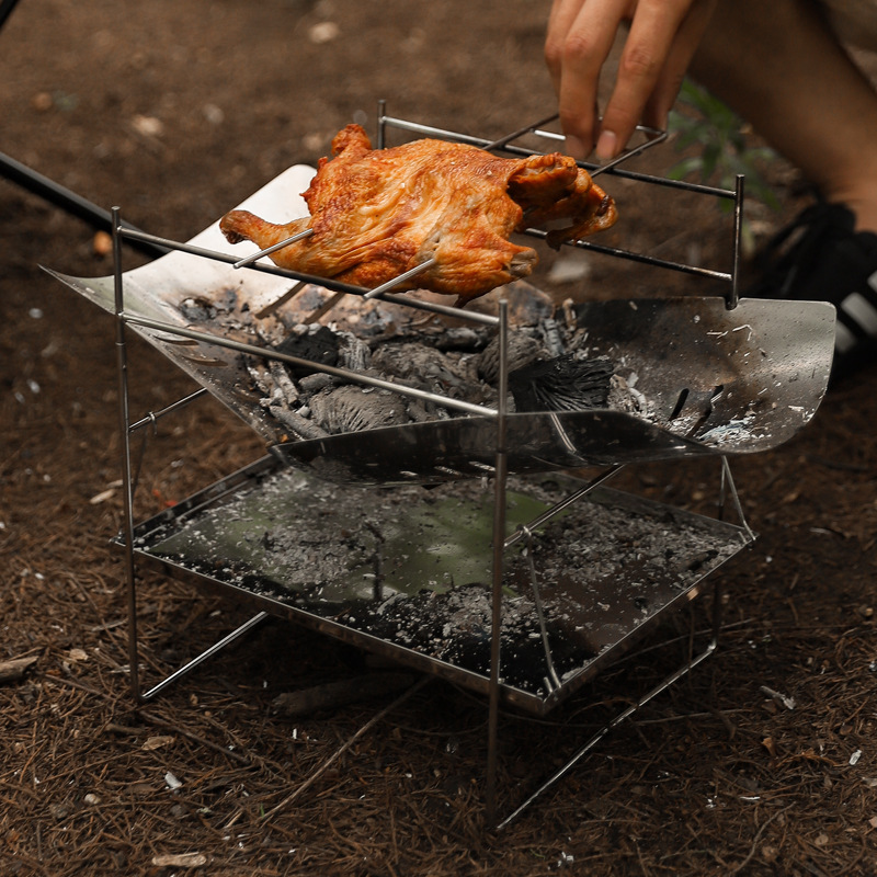 Fornello da campeggio a legna  - Camping Cooking Backpack recensione e prezzo