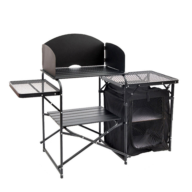 Tavolo da Cucina Pieghevole Po - Camping Cooking Table With Windshield recensione e prezzo