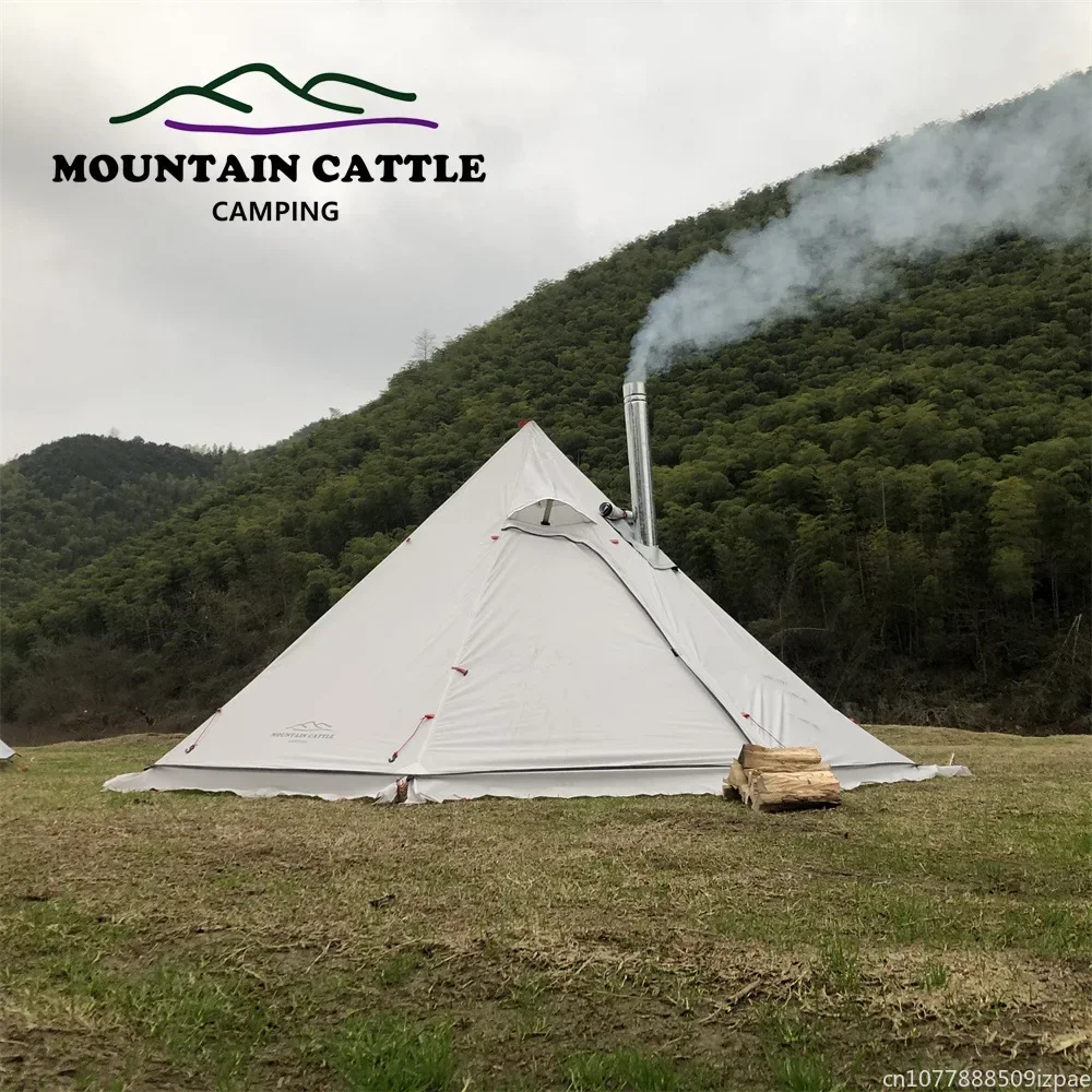 Tenda piramidale calda con gon - Camping Cooking Snow recensione e prezzo
